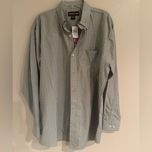 Men's Pintlar LS Pocket Button XLT BigTall Plaid Green/Blu Shirt NWT MSRP $37.99